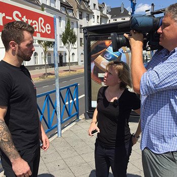 RTL Explosiv Sicher am Bahnsteig